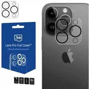 Ochranné sklo 3MK Lens Pro Full Cover iPhone 12 Pro Tempered Glass for Camera Lens with Mounting Frame 1pcs