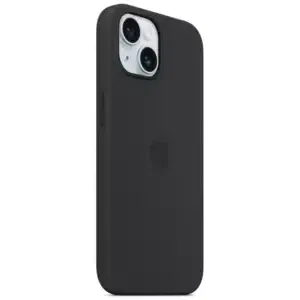 Kryt Apple iPhone 15 Silicone Case with MS - Black