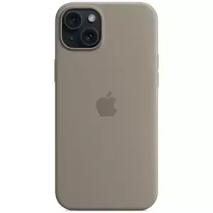 Kryt Apple iPhone 15+ Silicone Case with MS - Clay