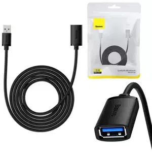 Kabel Baseus USB 3.0 Extension cable male to female, AirJoy Series, 3m (black)
