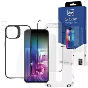 Ochranné sklo 3MK Comfort Set 4in1 iPhone 15 6.1" 4in1 set of protective accessories