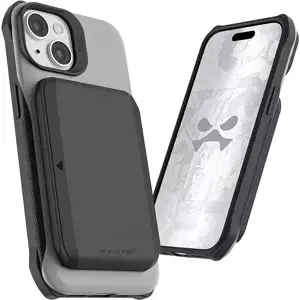 Kryt Ghostek Exec Apple iPhone 15 Wallet Case Grey