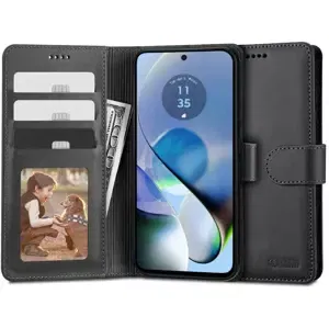 Kryt TECH-PROTECT WALLET MOTOROLA MOTO G54 5G BLACK (9319456606737)