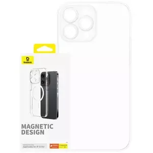 Kryt Baseus Magnetic Phone Case for iPhone 15 Pro OS-Lucent Series (Clear)