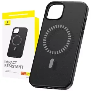Kryt Baseus Magnetic Phone Case for iPhone 15 ProMax Fauxther Series (Black)