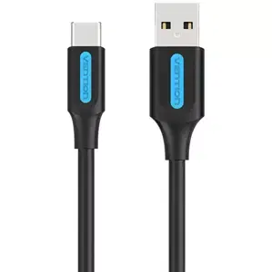 Kabel Vention Charging Cable USB-A 2.0 to USB-C COKBC 0,25m (black)