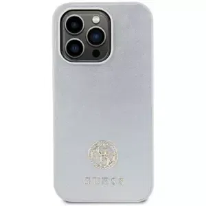 Kryt Guess GUHCP15MPS4DGPS iPhone 15 Plus 6.7" silver hardcase Strass Metal Logo (GUHCP15MPS4DGPS)