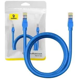 Kabel Baseus Round Cable Ethernet RJ45, Cat.6, 2m (blue)