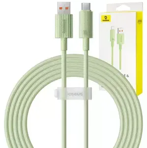 Kabel Baseus Fast Charging cable USB to USB-C Habitat Series 2m 100W (green)