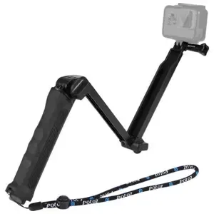 Držák Puluz Folding Stick Selfie Stick/Tripod PU202 black