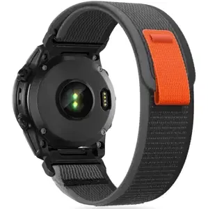 Řemínek TECH-PROTECT NYLON GARMIN FENIX 3 / 5X / 3HR / 5X PLUS / 6X / 6X PRO / 7X BLACK/ORANGE (9319456606805)