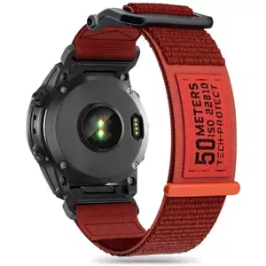 Řemínek TECH-PROTECT SCOUT GARMIN FENIX 3 / 5X / 3HR / 5X PLUS / 6X / 6X PRO / 7X ORANGE (9319456605563)