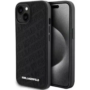 Kryt Karl Lagerfeld KLHCP15SPQKPMK iPhone 15 6.1" black hardcase Quilted K Pattern (KLHCP15SPQKPMK)