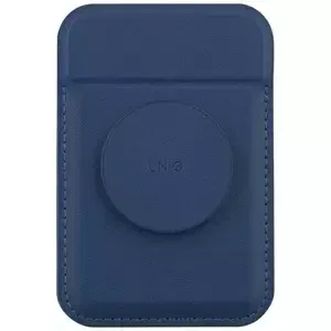 Peněženka UNIQ Flixa magnetic card wallet with stand navy navy blue (UNIQ-FLIXA-NAVYBLUE)