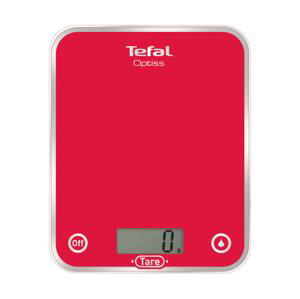 Tefal Tefal - Kuchyňská váha RASPBERRY 2xAAA červená