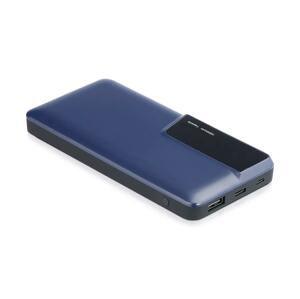 Power Bank s displejem 10000mAh/3,7V modrá