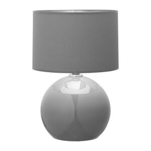 Stolní lampa PALLA 1xE27/15W/230V šedá