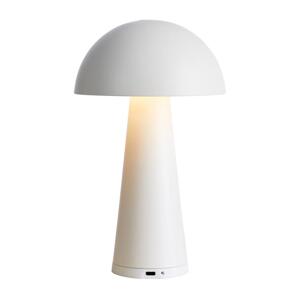 Markslöjd Markslöjd 108656 - LED Stmívatelná nabíjecí lampa FUNGI LED/1,5W/5V IP44 bílá