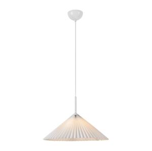 Markslöjd Markslöjd 108711 - Lustr na lanku PLISADO 1xE27/40W/230V pr. 50 cm bílá