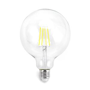 B.V. LED Žárovka FILAMENT G125 E27/8W/230V 6500K -