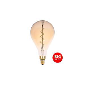 LED Žárovka FILAMENT SPIRAL VINTAGE A165 E27/4W/230V 2000K