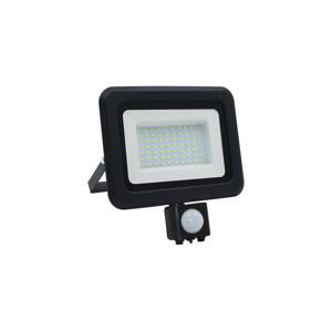 LED Venkovní reflektor se senzorem LED/50W/230V 4000K IP65 černá