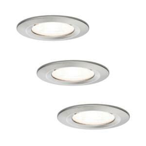 Paulmann Paulmann 93599 - SADA 3x LED GU10/7W IP44 Stmívatelné koupelnové svítidlo 230V