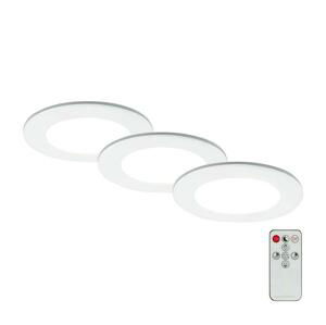 Briloner Briloner - SADA 3x LED Koupelnové podhledové svítidlo LED/4,8W/230V IP44 + DO