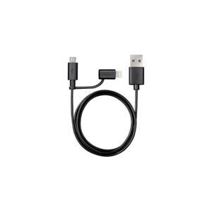 Varta VARTA 57943 - USB kabel s konektorem Lightning a Micro USB