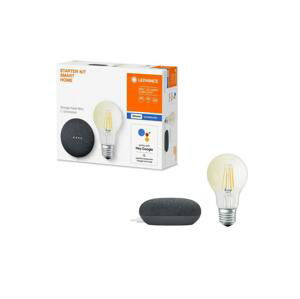 Ledvance Ledvance - Inteligentní reproduktor Google Nest Mini + LED Žárovka SMART+ E27