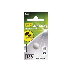 Alkalická baterie knoflíková LR43 GP ALKALINE 1,5V/70 mAh