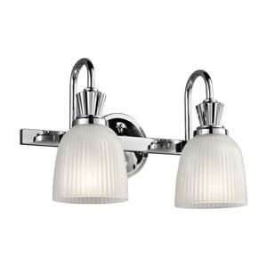 Elstead Elstead KL-CORA2-BATH - LED Koupelnové nástěnné svítidlo CORA 2xG9/3W/230V IP44