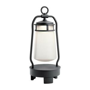 Elstead Elstead KL-LYNDON-BT-B-BK - LED Venkovní lampa s reproduktorem LED/3W/230V IP44