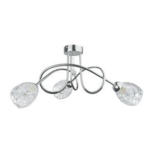 Keter Lighting Přisazený lustr TWIST CRYSTAL 3xE14/40W/230V