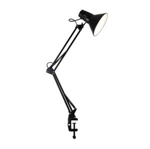 Stolní lampa WORKER 1xE27/10W/230V černá