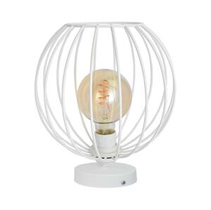 Stolní lampa MERCURE 1xE27/60W/230V bílá