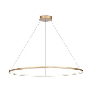 LED Koupelnový lustr na lanku SATURNO LED/65W/230V pr. 120 cm IP44 zlatá