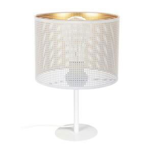 HEXE Stolní lampa ALDO 1xE27/60W/230V bílá