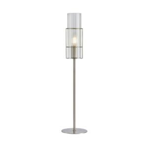 Markslöjd Markslöjd 108558 - Stolní lampa TUBO 1xE14/40W/230V 65 cm lesklý chrom/čirá