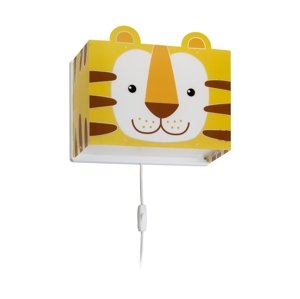 Dalber Dalber 64568 - Dětské nástěnné svítidlo LITTLE TIGER 1xE27/60W/230V