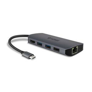 Yenkee Yenkee - Víceportový adaptér 8v1 USB typu C