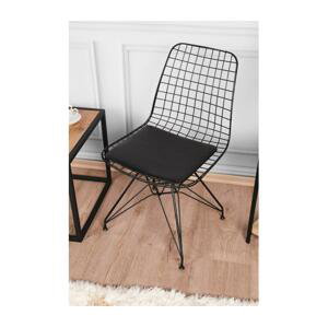 Jídelní židle TEL 80x53 cm černá