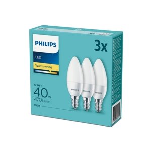 Philips Sada 3x LED Žárovka Philips E14/5,5W/230V 2700K