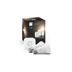 Philips Základní sada Philips Hue WHITE 2xE27/9,5W 2700K + zařízení k propojení