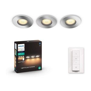 Philips Philips - SADA 3x LED Stmívatelné koupelnové svítidlo 3xGU10/5W/230V IP44 + DO