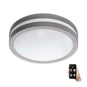 Eglo Eglo 33572 - LED Stmívatelné koupelnové svítidlo LOCANA-C 14W/230V IP44 stříbrná