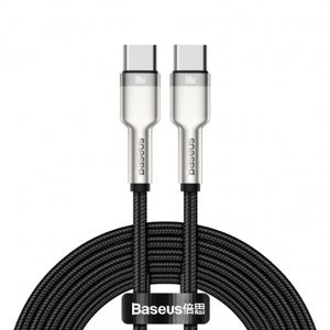 Baseus Cafule kabel USB-C / USB-C 100W 5A 2m, černé (CATJK-D01)