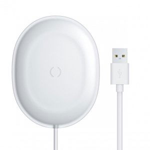 Baseus Jelly Wireless bezdrátová nabíječka 15W, bíla (WXGD-02)