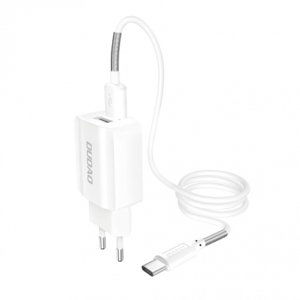 Dudao A2EU Home Travel nabíječka 2x USB 2.4A + micro USB kabel, bíla