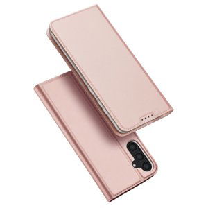 Dux Ducis Skin Pro knížkové pouzdro na Samsung Galaxy S24, růžové
